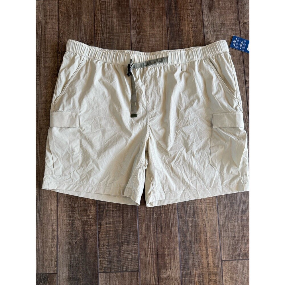 Men’s Huk Creek Bed Cargo Shorts Sz. XXXL NWT Light Tan